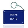 Porte clés personnalisable avec texte