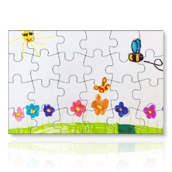 Petit puzzle personnalisable avec photo dessin enfant