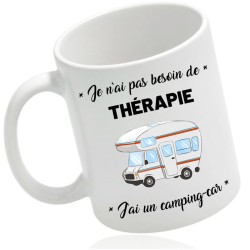 Mug incassable personnalisable pour camping car