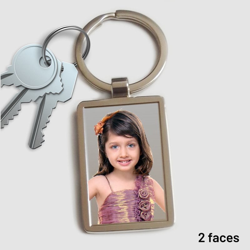 Porte-clef personnalisable avec la photo de votre choix